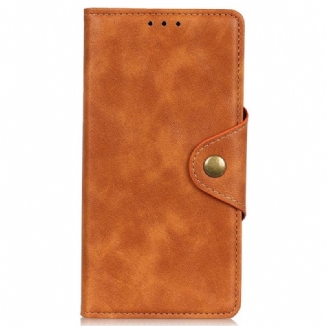 Capa Folio Para Xiaomi 13 Lite Botão Magnético