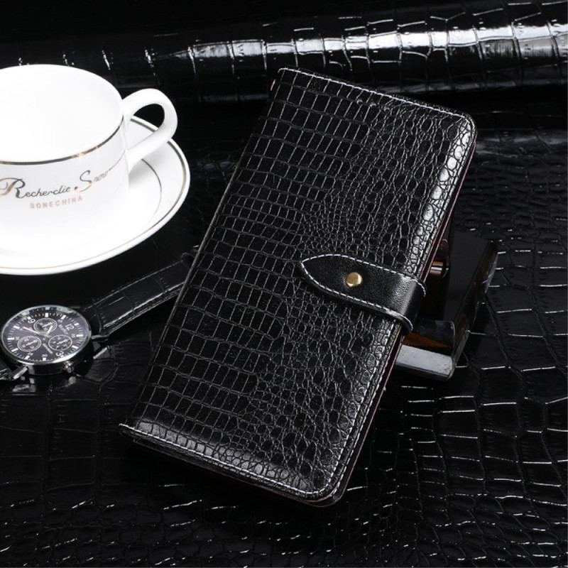 Capa Folio Para Xiaomi 13 Lite Crocodilo Idewei