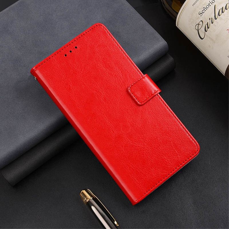 Capa Folio Para Xiaomi 13 Lite Imitação De Couro Idewei