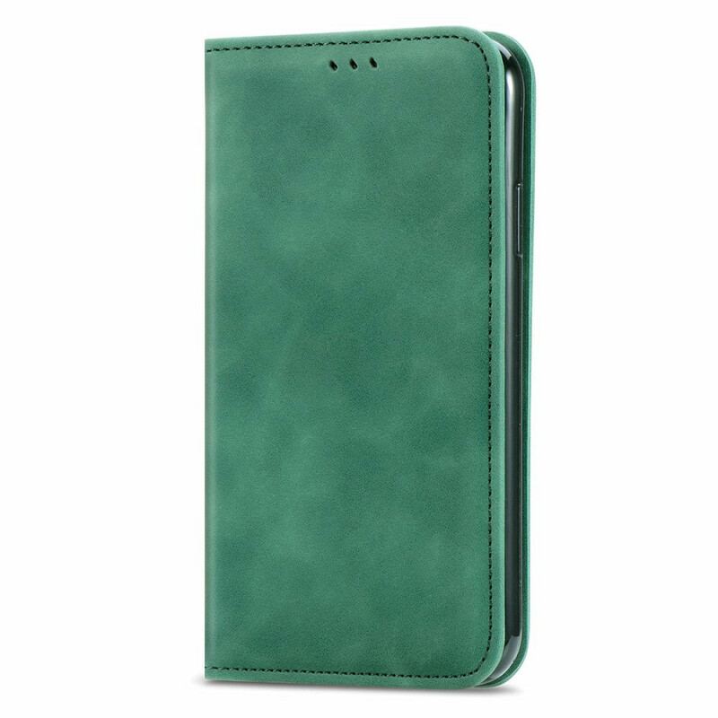 Capa De Celular Para OnePlus Nord 2 5G Flip Design De Toque De Pele