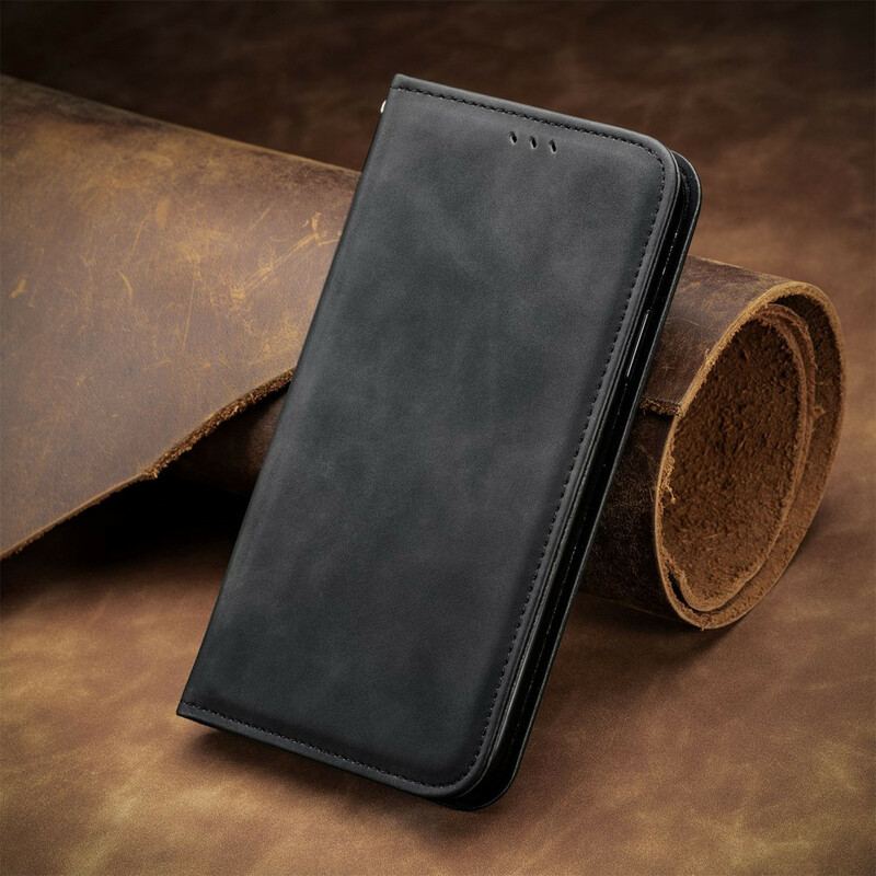 Capa De Celular Para OnePlus Nord 2 5G Flip Design De Toque De Pele