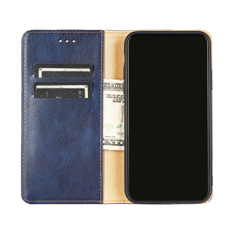 Capa De Celular Para OnePlus Nord 2 5G Flip Estilo Vintage De Couro