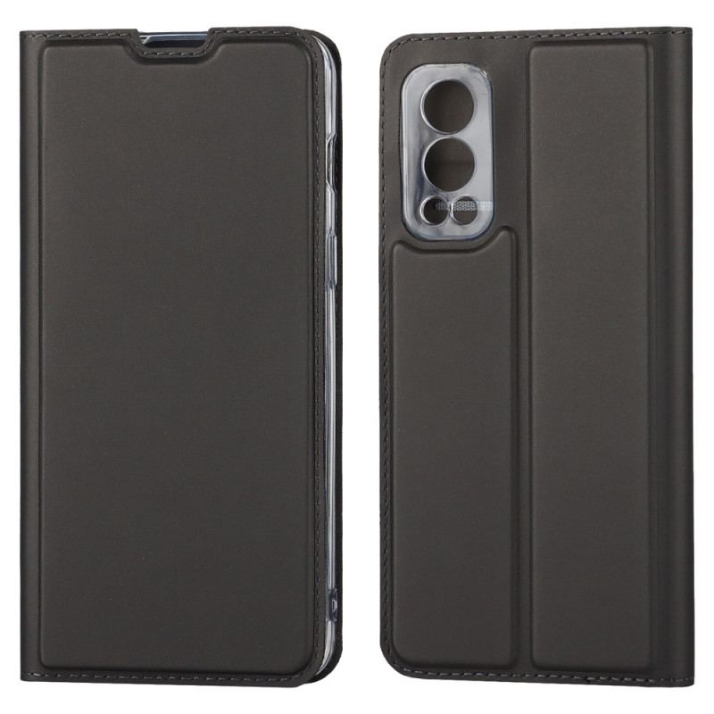 Capa De Celular Para OnePlus Nord 2 5G Flip Fecho Magnético