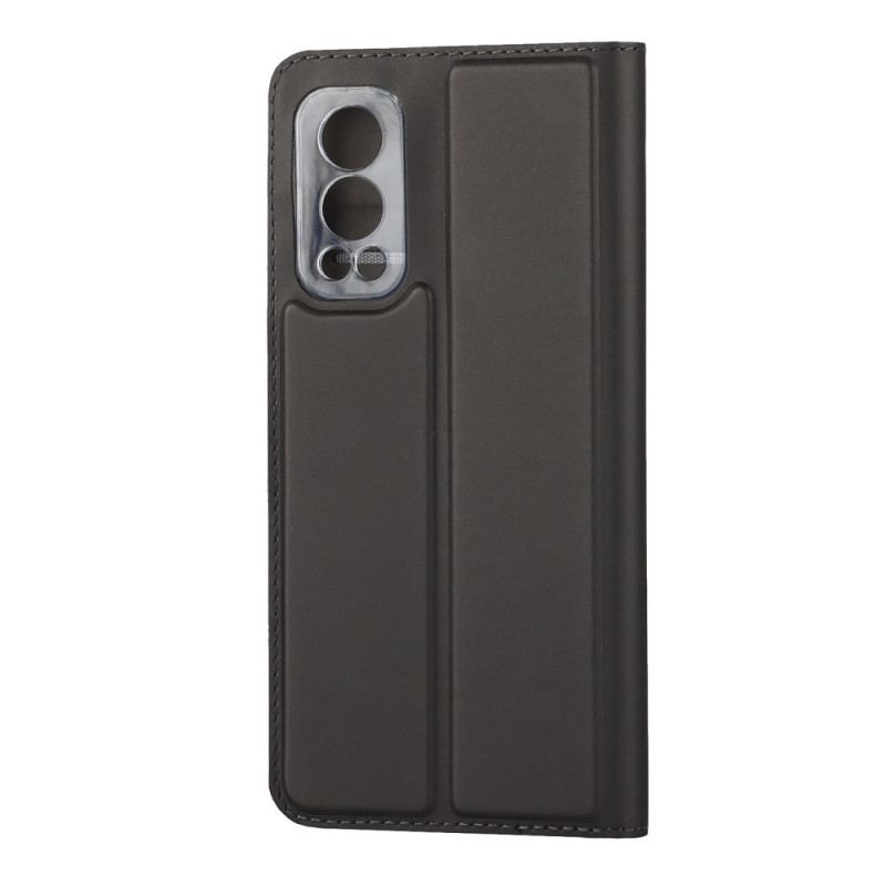 Capa De Celular Para OnePlus Nord 2 5G Flip Fecho Magnético