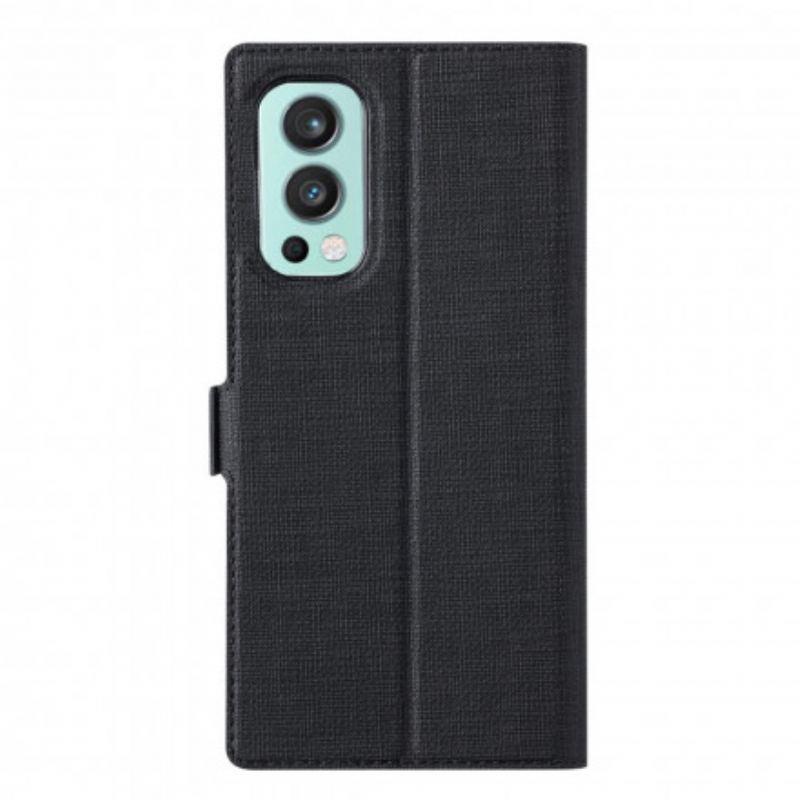 Capa De Celular Para OnePlus Nord 2 5G Flip Vili Dmx Texturizado