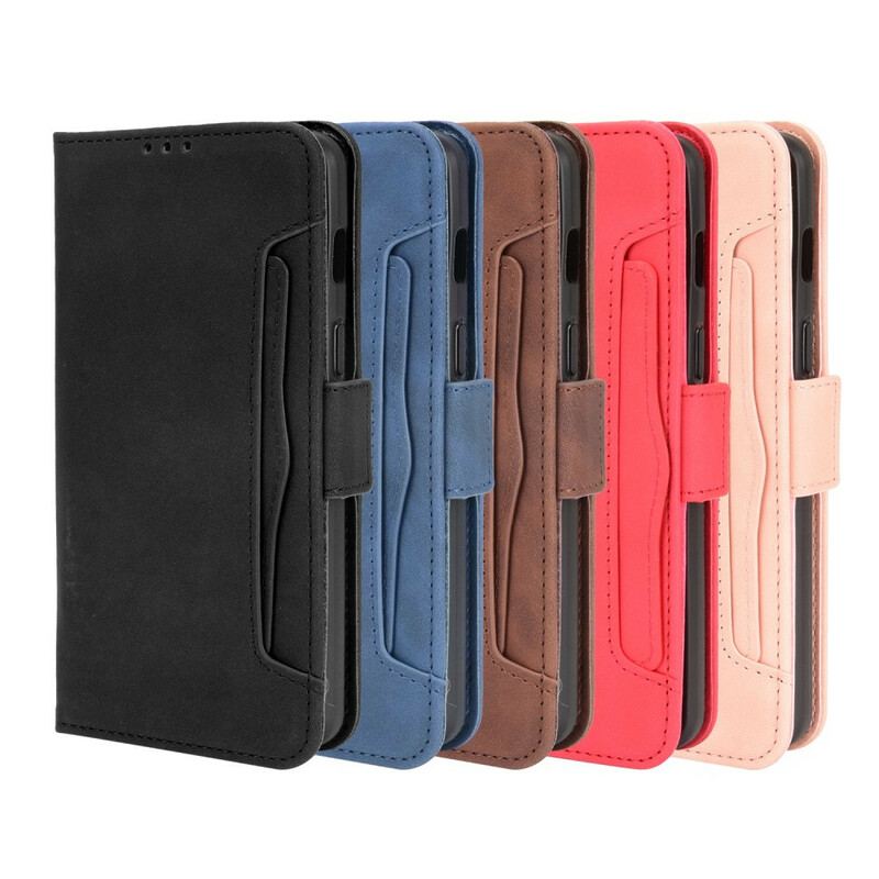 Capa De Couro Para OnePlus Nord 2 5G Multi-card Premier Class