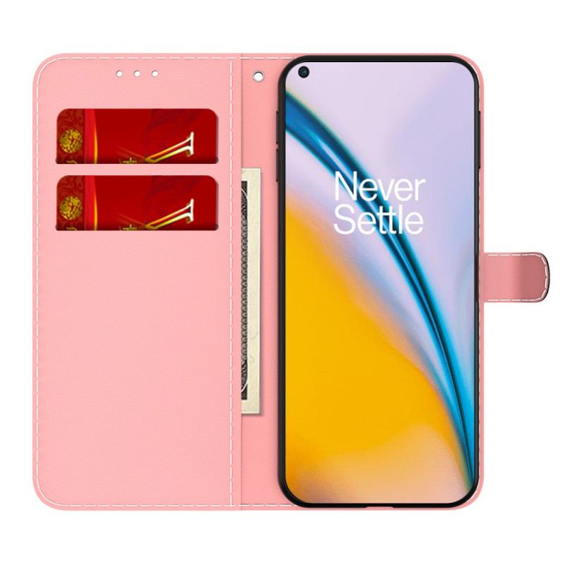 Capa Flip Para OnePlus Nord 2 5G Aquarela