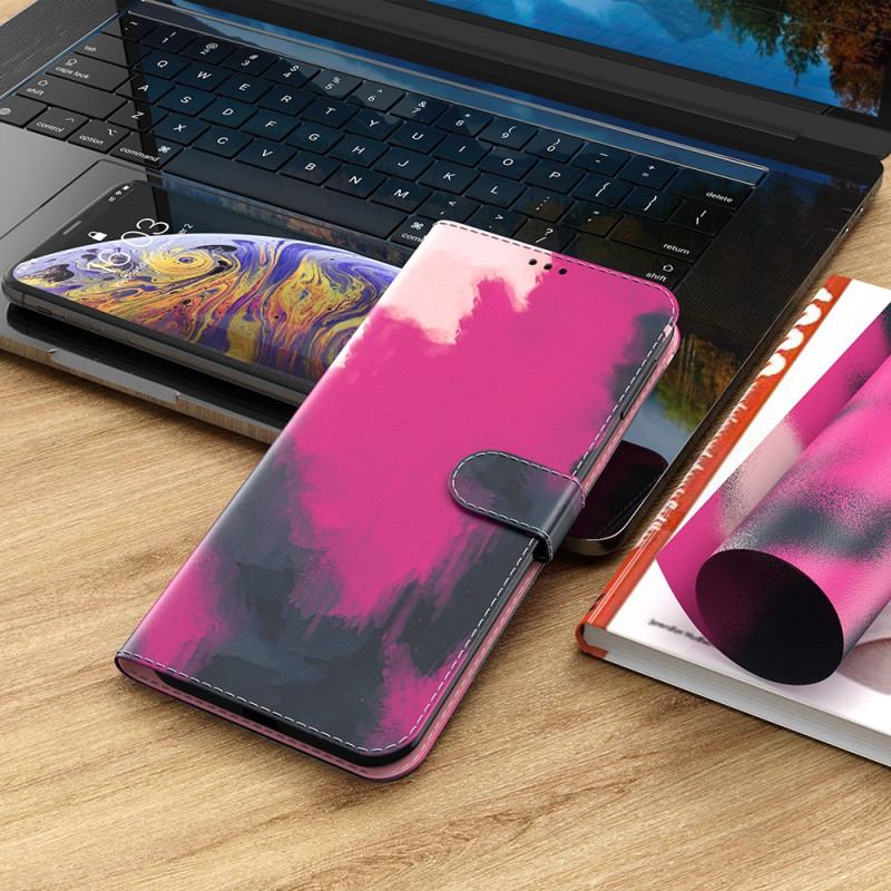 Capa Flip Para OnePlus Nord 2 5G Aquarela