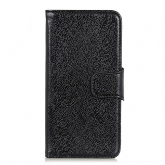 Capa Flip Para OnePlus Nord 2 5G Couro Napa Rachado