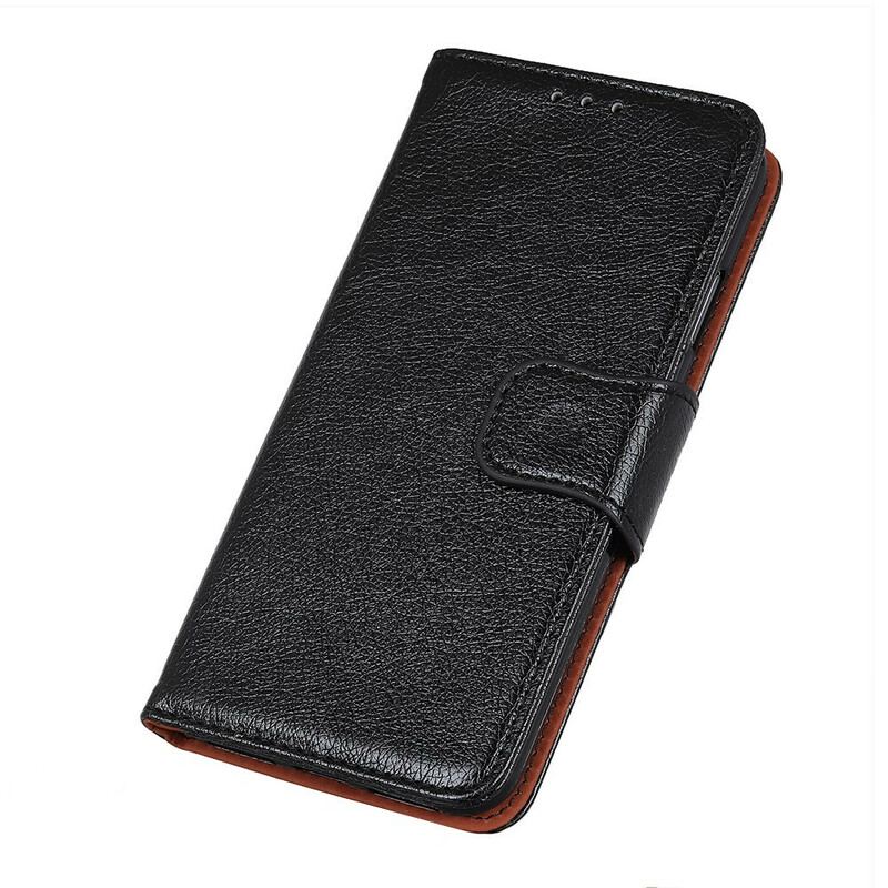 Capa Flip Para OnePlus Nord 2 5G Couro Napa Rachado