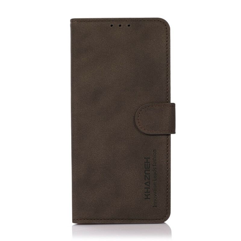 Capa Flip Para OnePlus Nord 2 5G Khazneh Moda Efeito Couro