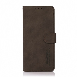 Capa Flip Para OnePlus Nord 2 5G Khazneh Moda Efeito Couro