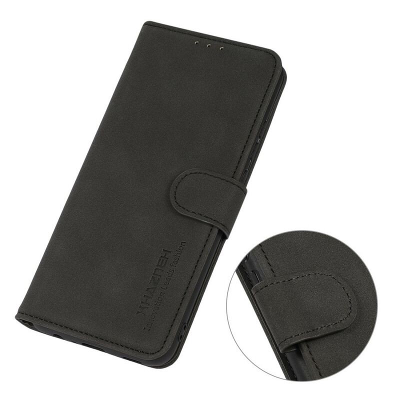 Capa Flip Para OnePlus Nord 2 5G Khazneh Moda Efeito Couro