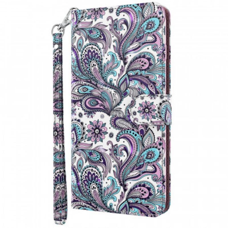 Capa Flip Para OnePlus Nord 2 5G Paisley