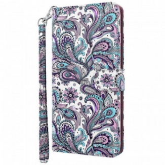 Capa Flip Para OnePlus Nord 2 5G Paisley