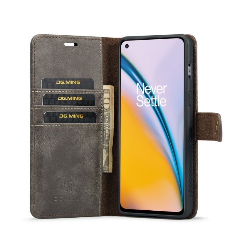 Capa Folio Para OnePlus Nord 2 5G Dg. Ming Destacável