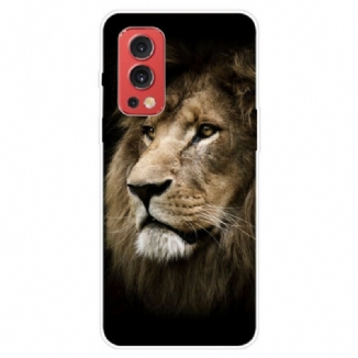 Capa Para OnePlus Nord 2 5G Cabeça De Leão