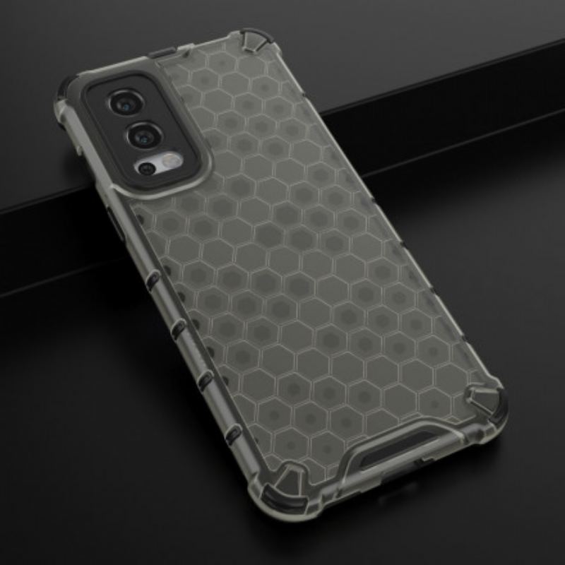 Capa Para OnePlus Nord 2 5G Estilo Favo De Mel