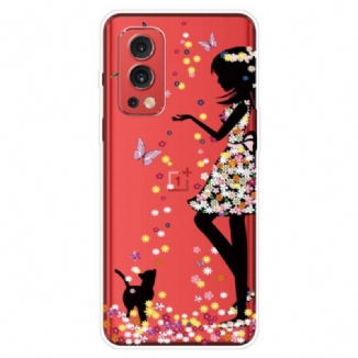 Capa Para OnePlus Nord 2 5G Mulher Mágica