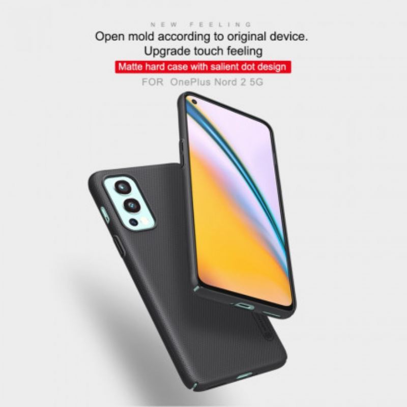 Capa Para OnePlus Nord 2 5G Nillkin Fosco Rígido