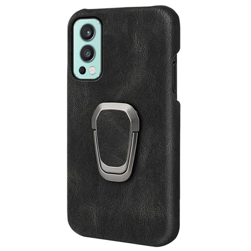 Capa Para OnePlus Nord 2 5G Novas Cores Com Suporte Para Anéis De Efeito De Couro