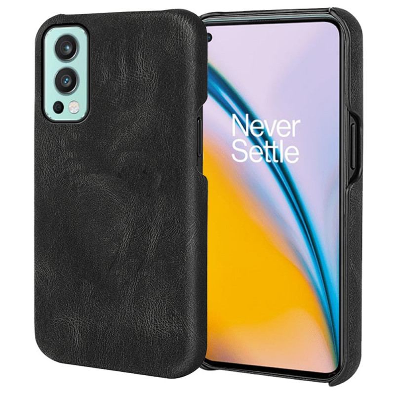 Capa Para OnePlus Nord 2 5G Novas Cores Elegância Efeito Couro