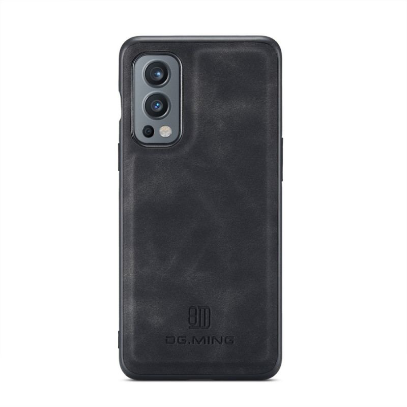 Capa Para OnePlus Nord 2 5G Porta-cartões Destacável Dg.ming