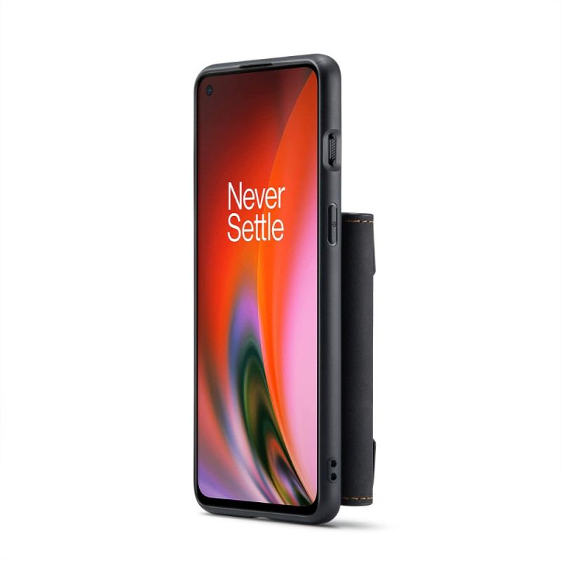 Capa Para OnePlus Nord 2 5G Porta-cartões Destacável Dg.ming