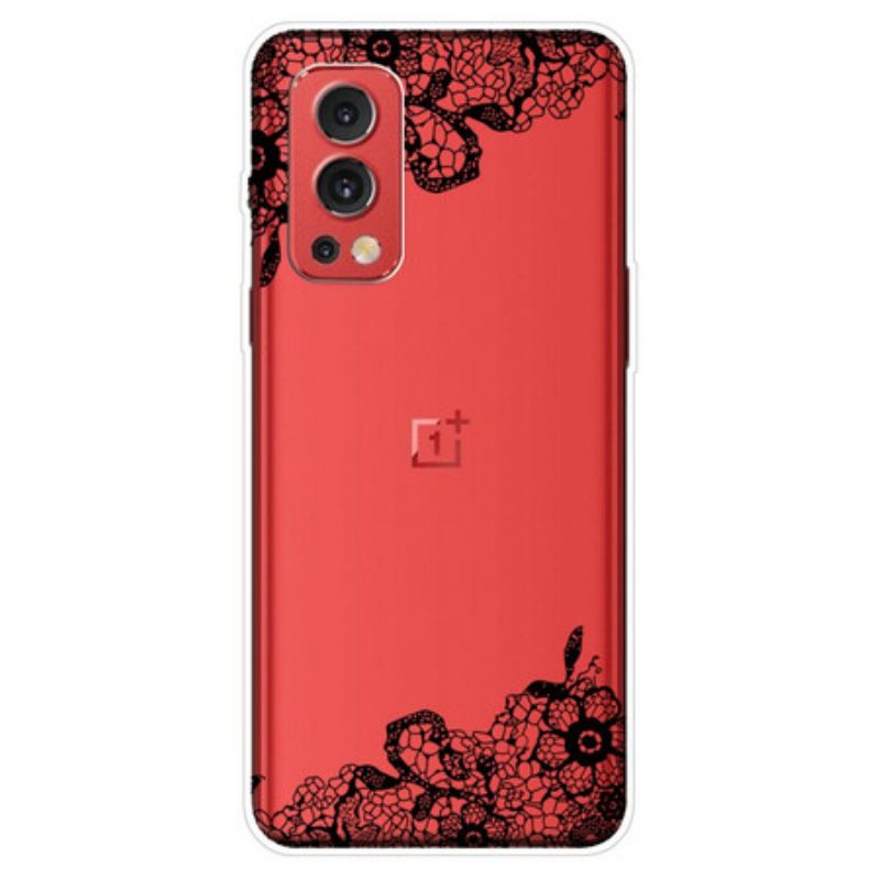 Capa Para OnePlus Nord 2 5G Renda Fina