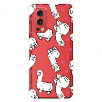 Capa Para OnePlus Nord 2 5G Top Lhamas