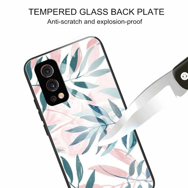 Capa Para OnePlus Nord 2 5G Vidro Temperado Vegetal