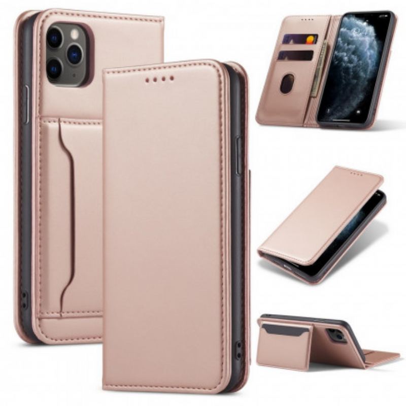 Capa De Celular Para iPhone 11 Pro Flip Suporte Para Cartão