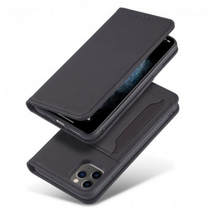 Capa De Celular Para iPhone 11 Pro Flip Suporte Para Cartão