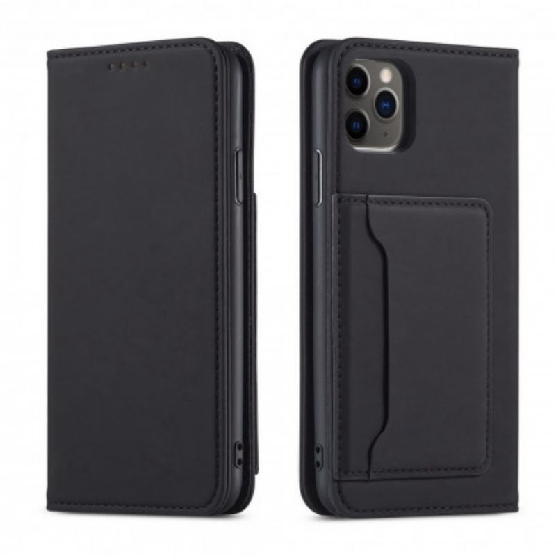 Capa De Celular Para iPhone 11 Pro Flip Suporte Para Cartão