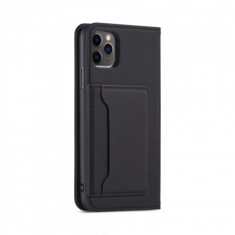 Capa De Celular Para iPhone 11 Pro Flip Suporte Para Cartão