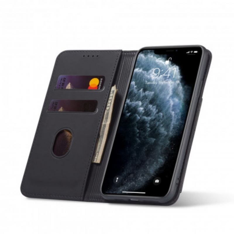 Capa De Celular Para iPhone 11 Pro Flip Suporte Para Cartão