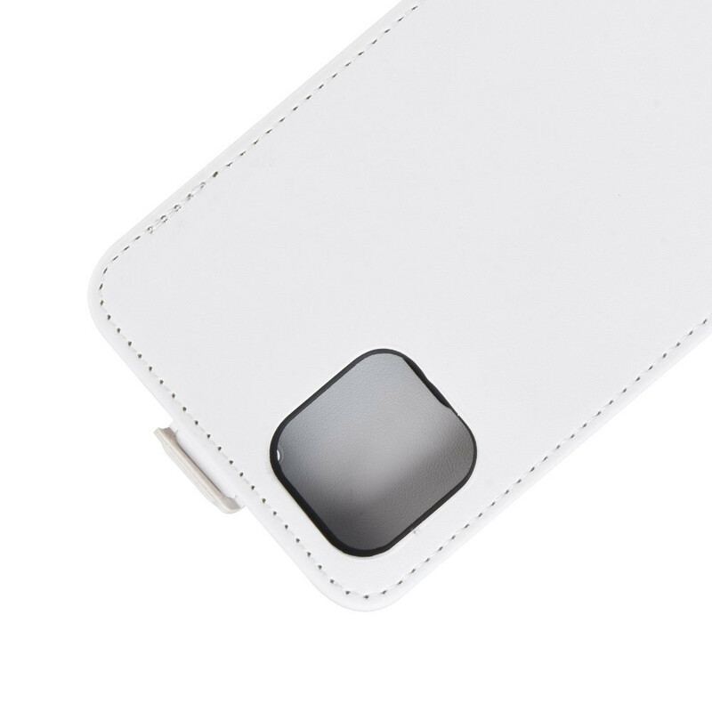 Capa De Couro Para iPhone 11 Pro Flip Dobrável Retrô