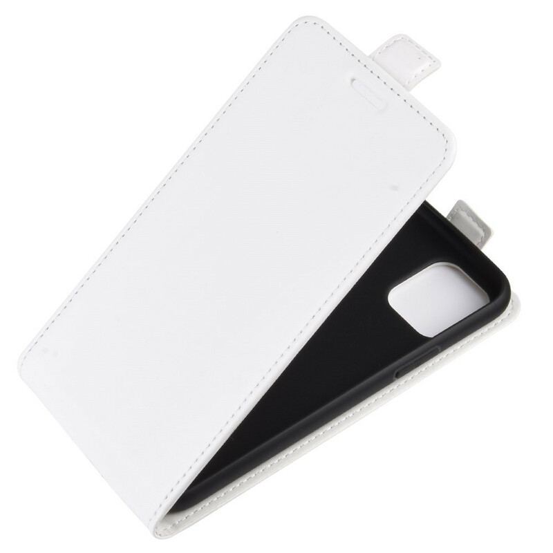 Capa De Couro Para iPhone 11 Pro Flip Dobrável Retrô