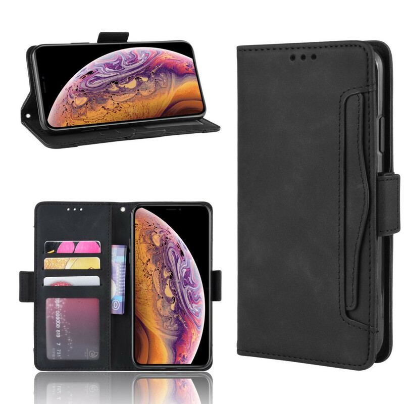 Capa De Couro Para iPhone 11 Pro Multi-card Premier Class