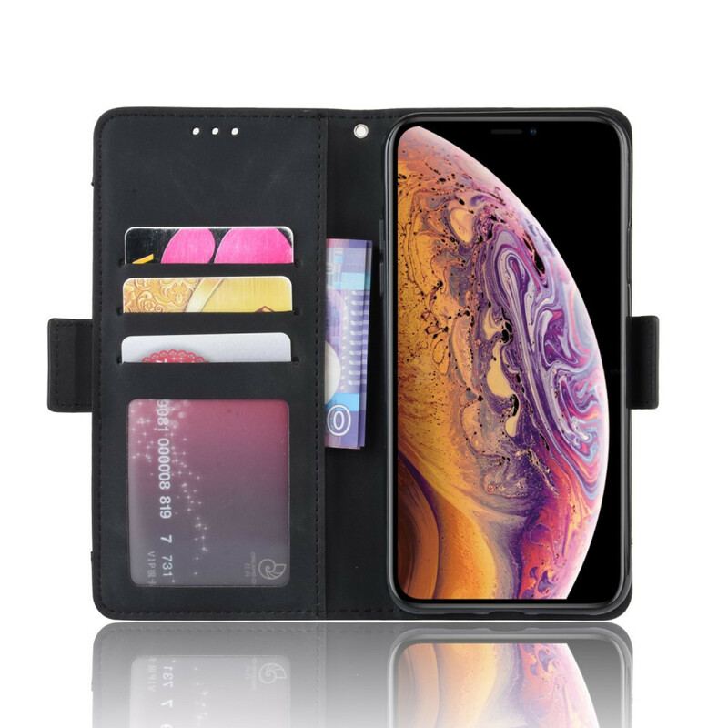 Capa De Couro Para iPhone 11 Pro Multi-card Premier Class