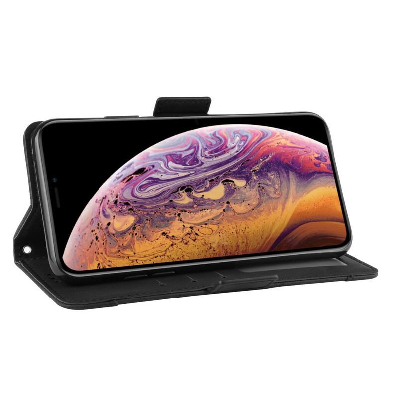 Capa De Couro Para iPhone 11 Pro Multi-card Premier Class