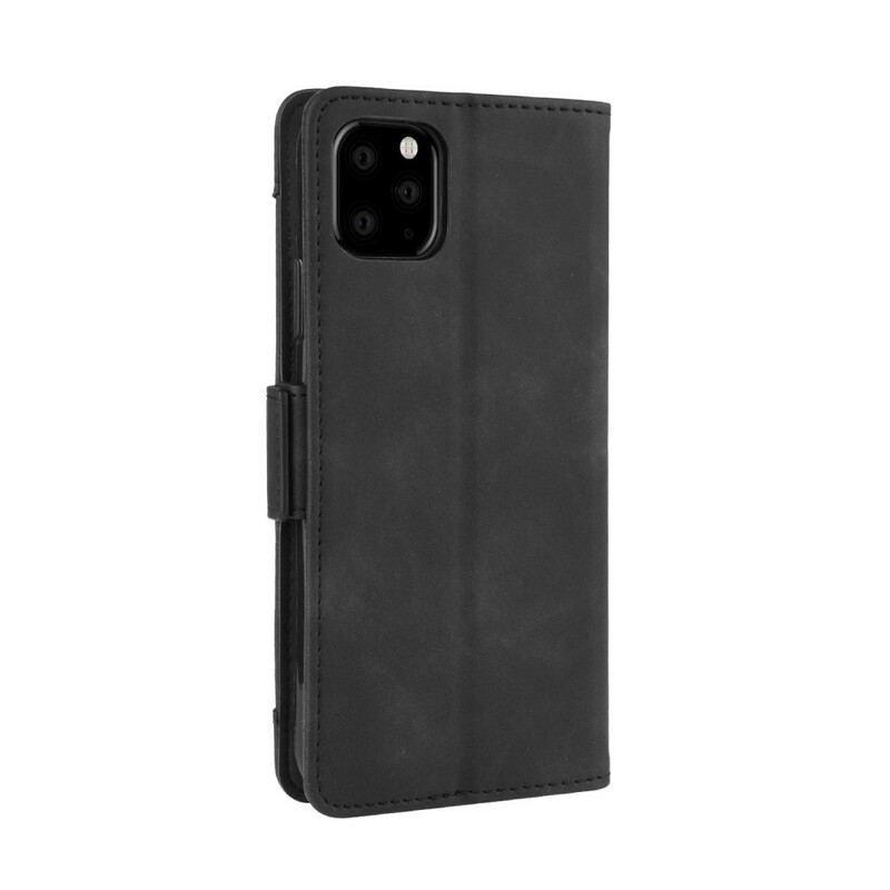 Capa De Couro Para iPhone 11 Pro Multi-card Premier Class