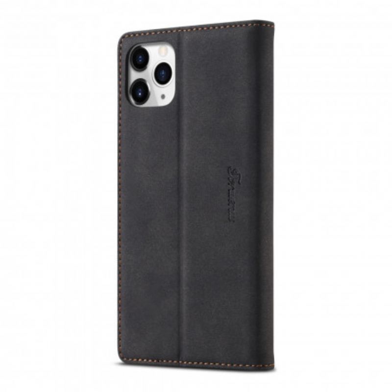 Capa Em Pele Para iPhone 11 Pro Couro Sintético Forwenw