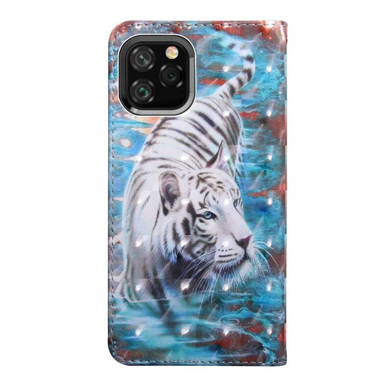 Capa Flip Para iPhone 11 Pro Luciano O Tigre