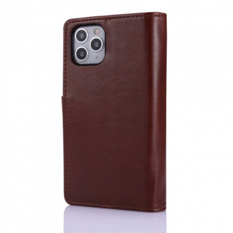 Capa Flip Para iPhone 11 Pro Negócio Multifuncional