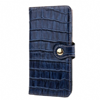 Capa Folio Para iPhone 11 Pro Bonito Croco