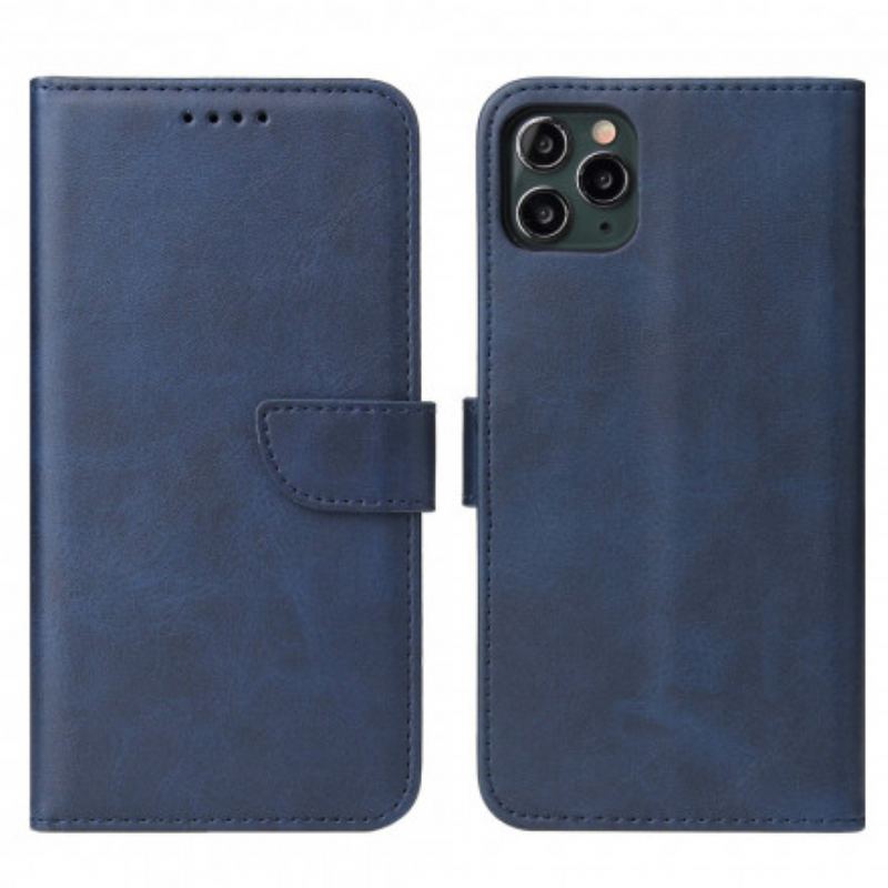 Capa Folio Para iPhone 11 Pro Estilo Vintage De Couro