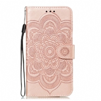 Capa Folio Para iPhone 11 Pro Mandala Completa