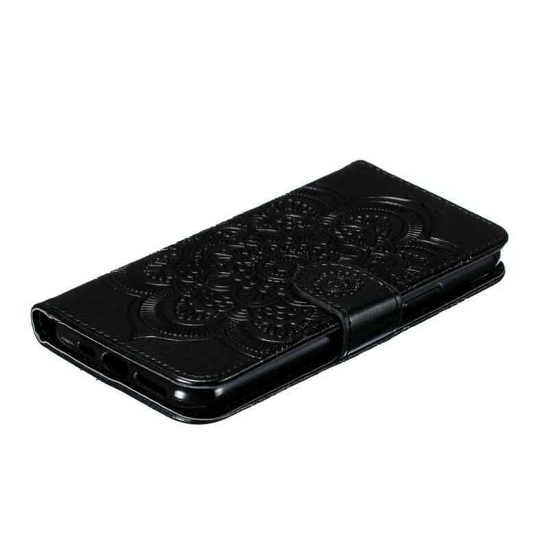 Capa Folio Para iPhone 11 Pro Mandala Completa