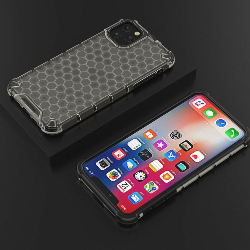 Capa Para iPhone 11 Pro Estilo Favo De Mel